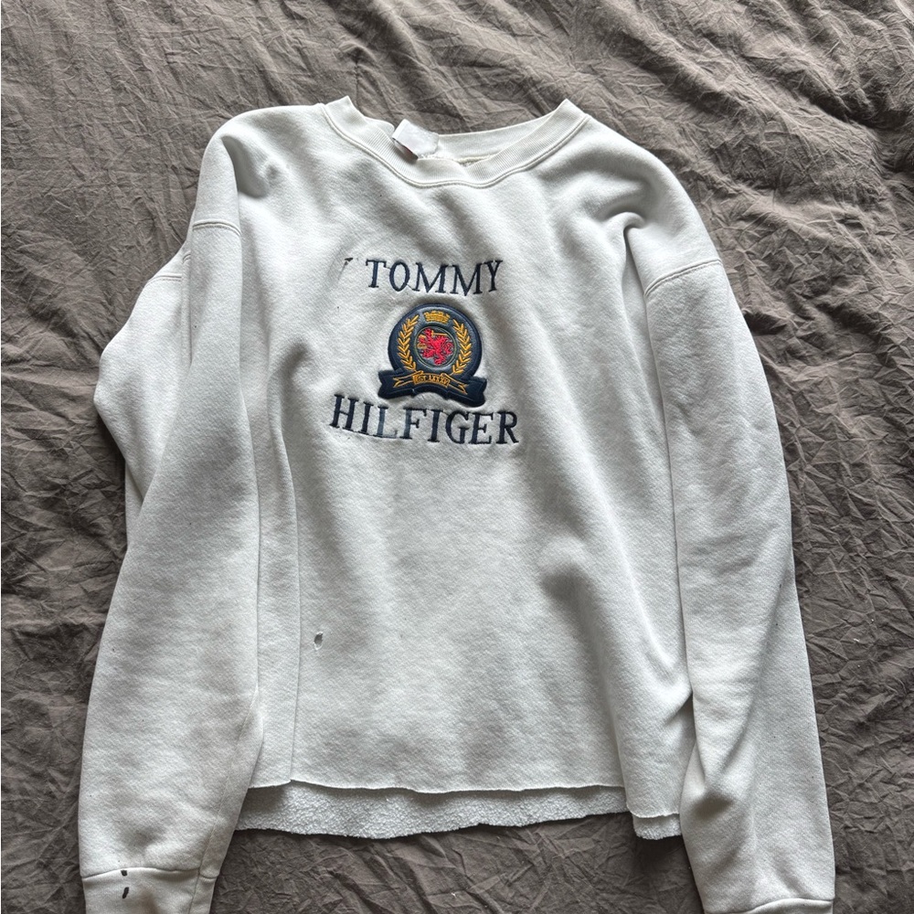 Tommy Hilfiger White Sweatshirt
